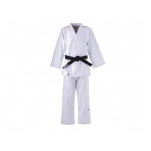 Кимоно для дзюдо Adidas Champion 2 IJF Premium белое с серебристыми полосками 180 см