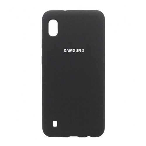 Чехол Silicone Cover для Samsung Galaxy A10 / M10 Black