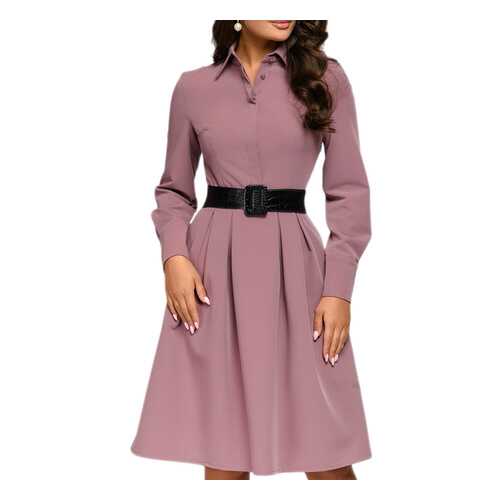 Платье женское D&M by 1001DRESS 0112001-01793SP розовое L