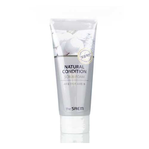 Пенка-скраб для лица THE SAEM Natural Condition Scrub Foam 150мл