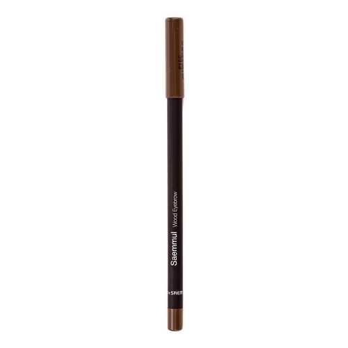 Карандаш The Saem для бровей Saemmul Wood оттенок 03 Black brown 0,2 г