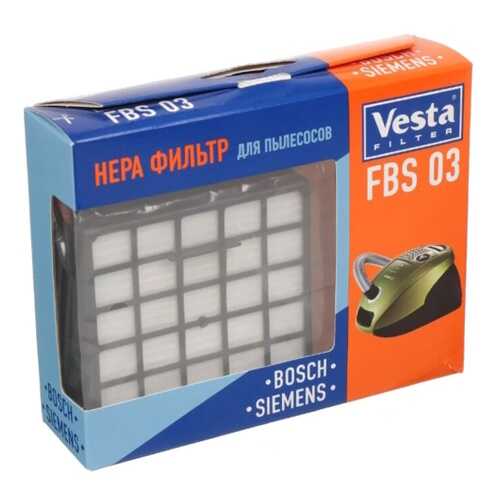Фильтр для пылесоса Vesta filter HEPA FBS03