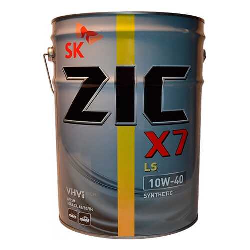 Моторное масло Zic X7 LS 10W-40 20л