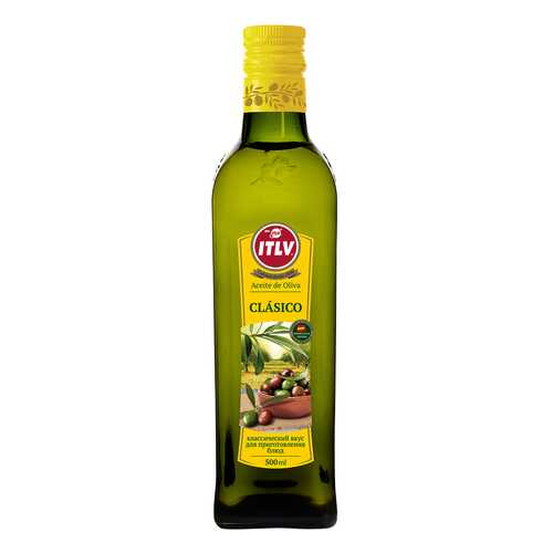 Масло ITLV оливковое 100% классико 0.5 л
