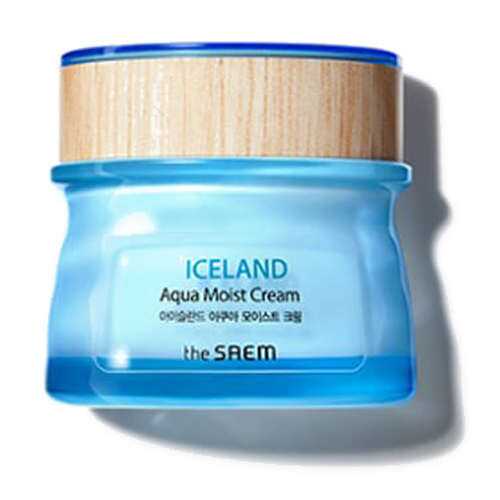 Крем для лица увлажняющий THE SAEM Iceland Aqua Moist Cream 60мл