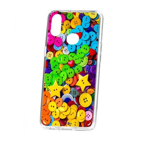 Чехол Samsung Galaxy A10S Kruche Print Пуговки