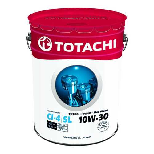 Моторное масло Totachi Niro Fine Diesel CI-4/SL 10W-30 18,98л