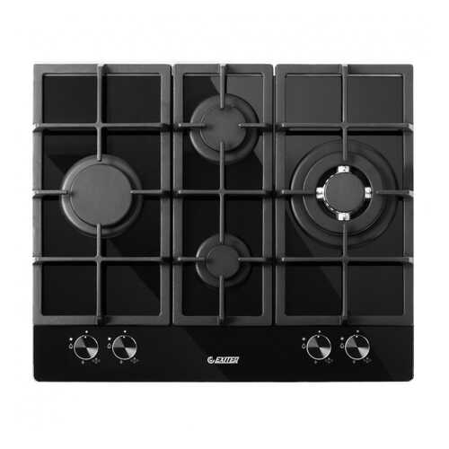 Встраиваемая варочная панель газовая Exiteq PF 640 STGB-E/A Black