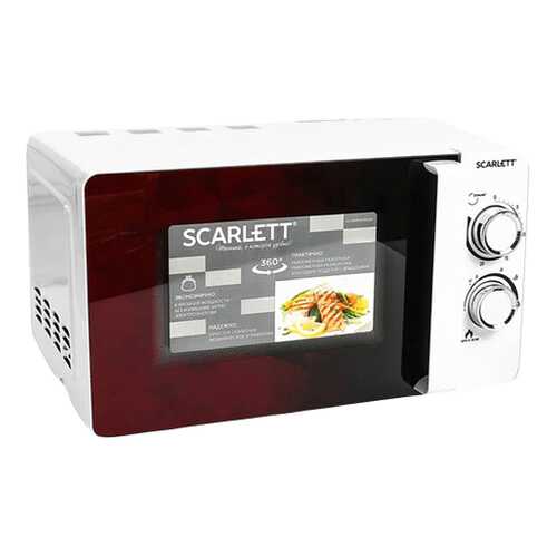 Микроволновая печь соло Scarlett SC-MW9020S04M white/black