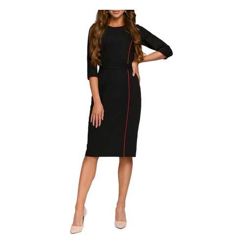 Платье женское D&M by 1001DRESS DM01822BK черное S