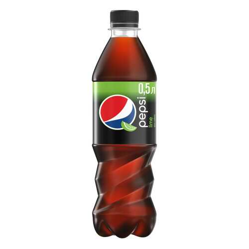 Напиток Pepsi lime сильногазированный 0.5 л