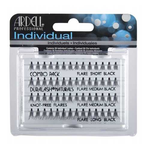 Накладные ресницы ARDELL Duralash Naturals Knot-Free Flairs Combo Pack Black