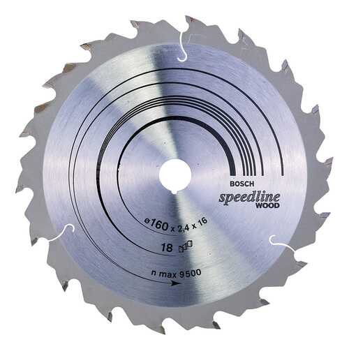 Диск по дереву Bosch STD SWO 160x16-18T 2608640785