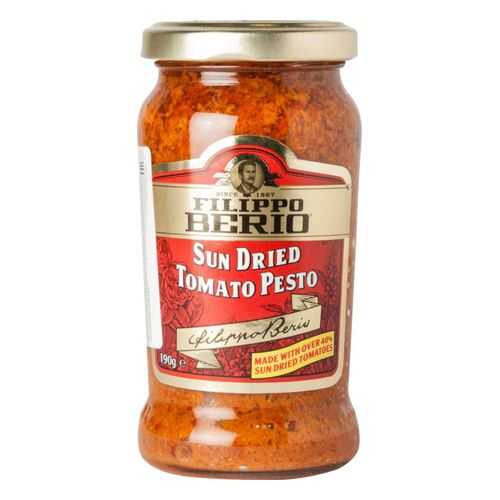 Соус Filippo Berio sun dried tomato pesto с сушеными томатами 190 г