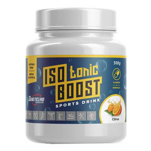 Изотонический напиток GeneticLab Nutrition Isotonic Boost 500 г цитрус