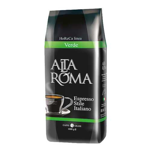 Кофе в зернах Alta Roma verde 1000 г