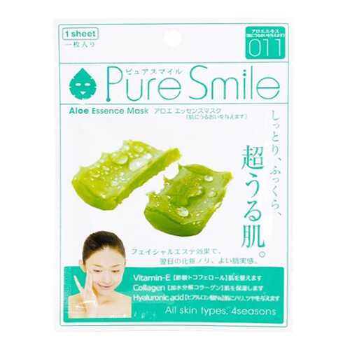 Маска для лица SUNSMILE Pure Smile Essence Mask Aloe 23 мл