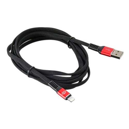 Кабель Digma USB A(m)-Lightning (m) 3м Black