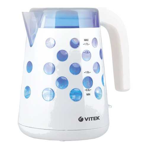 Чайник электрический Vitek VT-7048 W White/Blue