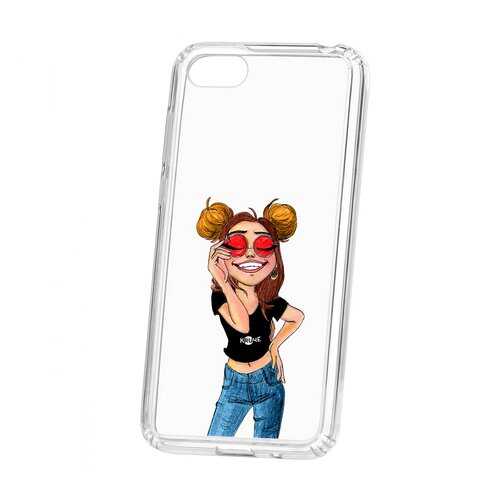Чехол Huawei Honor 7A Kruche Print Smiling
