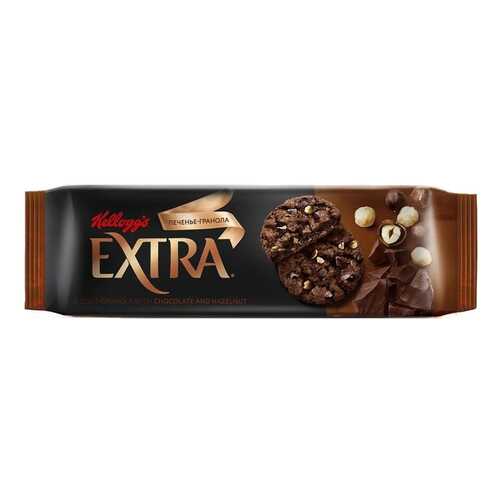 Печенье Kellogg's Extra гранола с шоколадом и фундуком 150 г