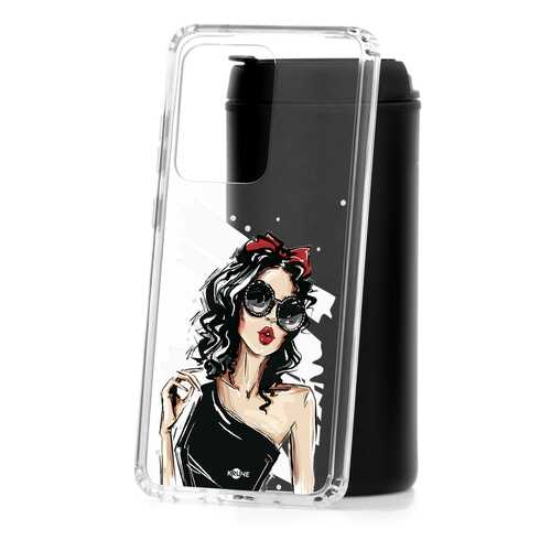 Чехол Samsung Galaxy S20 Ultra Kruche Print Фэшн леди