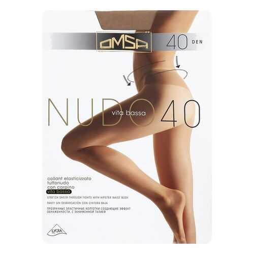Колготки Omsa NUDO 40 VITA BASSA / Daino (Загар) / 3 (M)