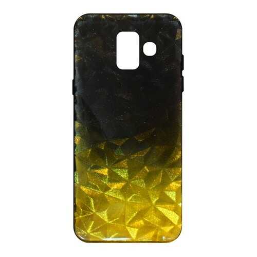 Чехол Crystal Krutoff для Samsung Galaxy A6 (SM-A600) Yellow/Black
