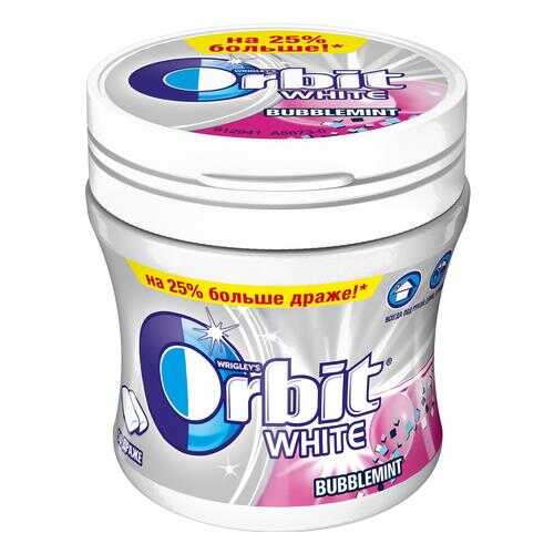 Жевательная резинка Orbit белоснежный bubblemint мини-банка 6 штук 68 г