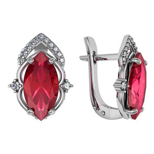 Серебряные серьги в Аврора