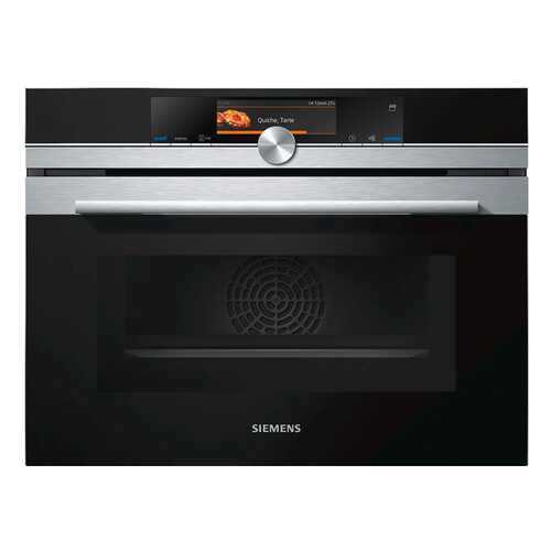 Встраиваемый электрический духовой шкаф Siemens CN678G4S6 Black