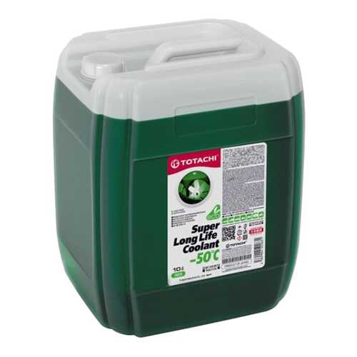 Охлаждающая жидкость TOTACHI SUPER LLC GREEN -50C 10л.
