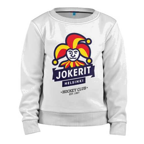 Детский свитшот ВсеМайки Йокерит ХК хлопок, размер 164