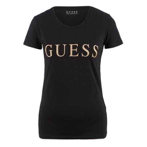 Футболка женская Guess W0YI0L-J1300 черная XS