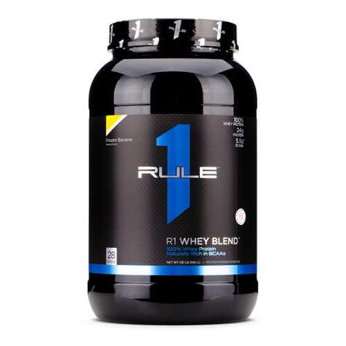 Rule One Proteins R1 Whey Blend, 900 г, вкус: Банан