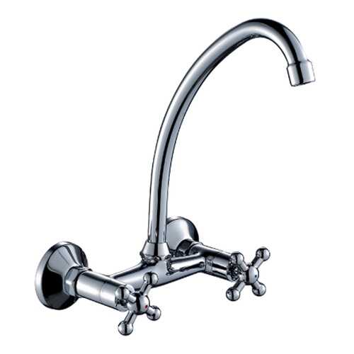 Смеситель для кухонной мойки Rossinka Silvermix G02-73 хром