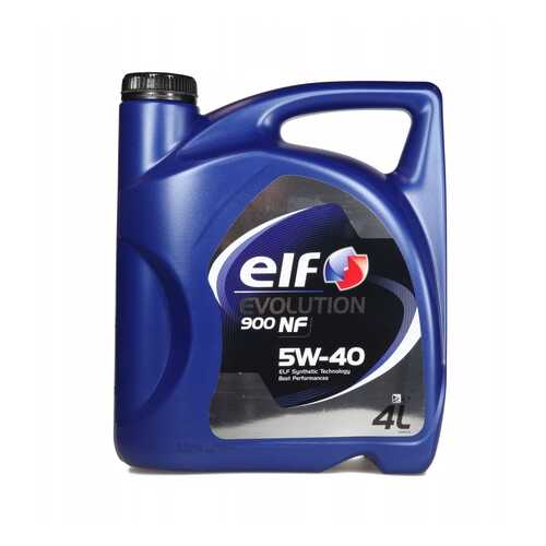 Масло Моторное Elf Evolution 900 Nf 5w40 (4l) ELF арт. 213909
