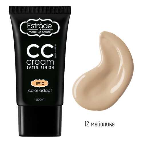 Тональный крем СС CREAM SATIN FINISH ESTRADE 12 майолика