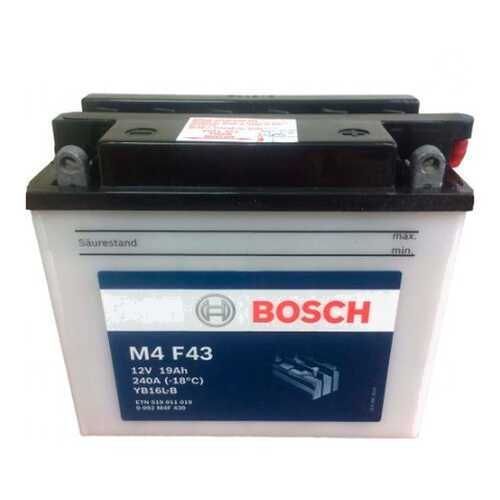 Акб M4 F43 12v 19ah 190a 176x101x156 Bosch