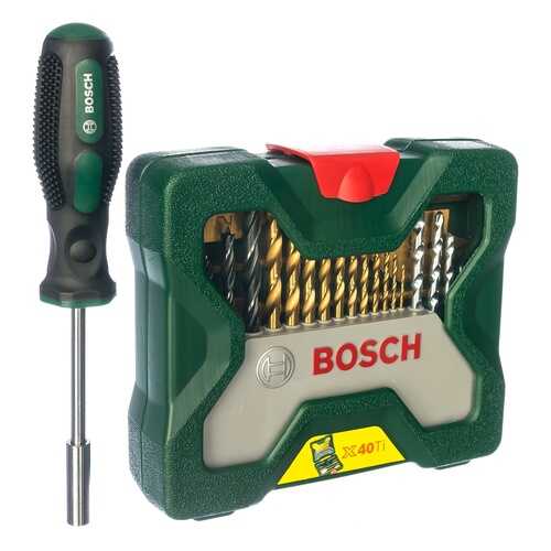 Набор бит и сверл BOSCH X-line 40, 40шт [2607017334]