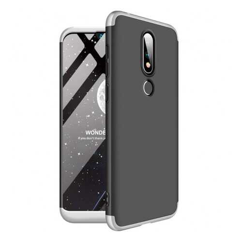 Чехол GKK LikGus для Nokia 6.1 Plus (Nokia X6) Black/Silver