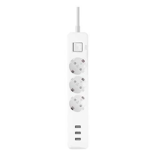 Сетевой фильтр Xiaomi Mi Power Strip, 3 розетки, 1,4 м, White