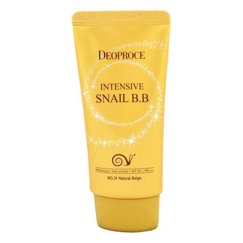 BB средство Deoproce Intensive Snail №21 Natural Beige 50 мл