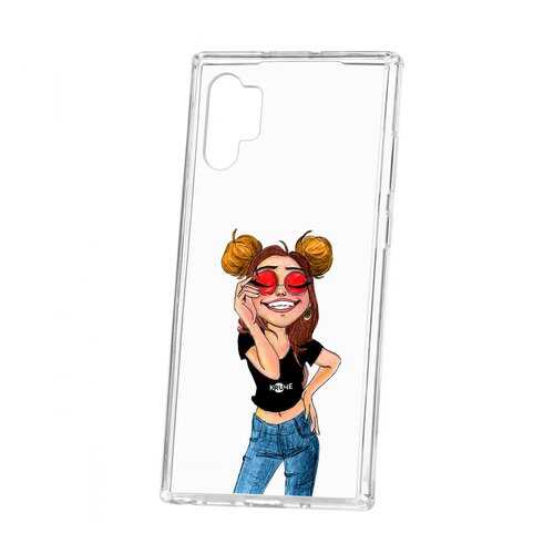 Чехол Samsung Galaxy Note 10+ Kruche Print Smiling