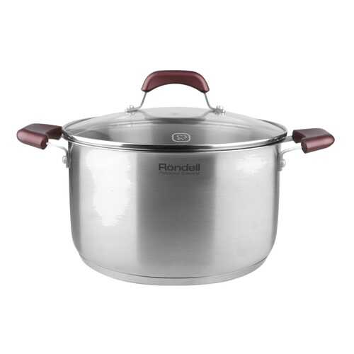 Кастрюля Rondell Bojole RDS-736 Серебристый; красный (дубль)