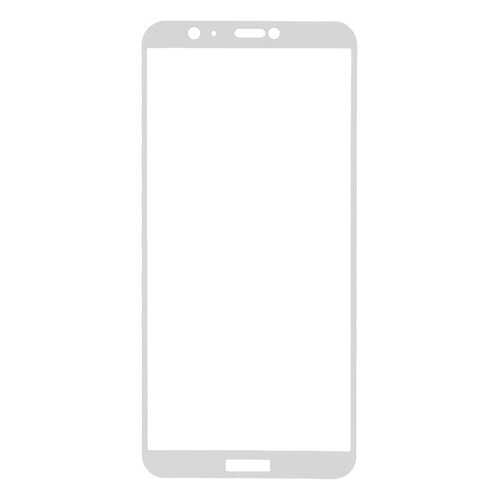 Защитное стекло 5D на весь экран для Huawei P Smart белое