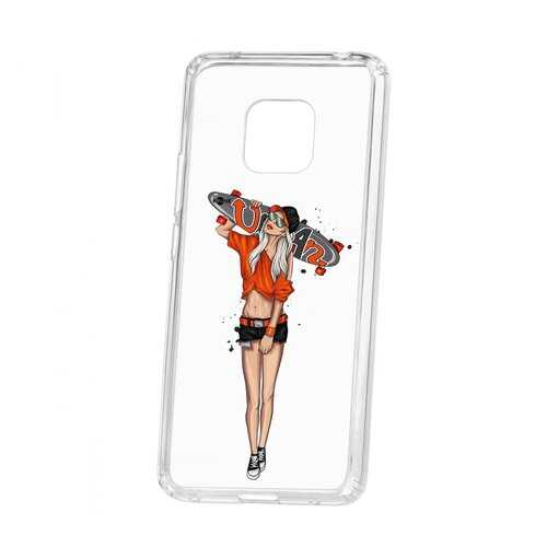 Чехол Kruche Huawei Mate 20 Pro Print Лонгборд