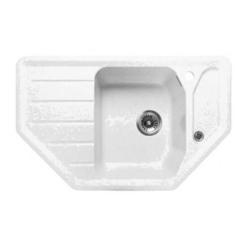 Мойка для кухни из мрамора GranFest Corner GF-C800E белый