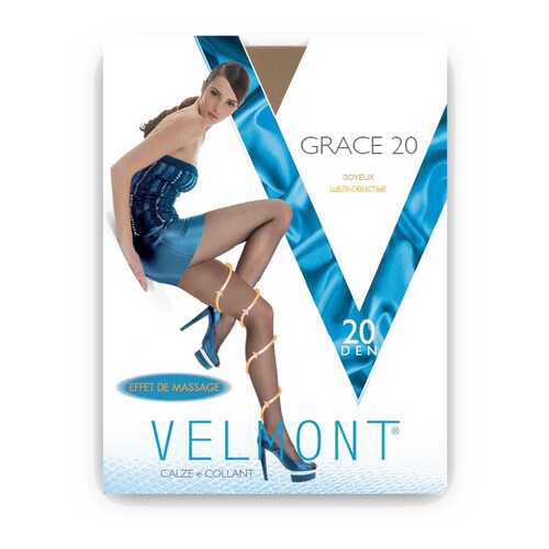 Колготки женские VELMONT VN GRACE 20 легкий загар 4 (L)