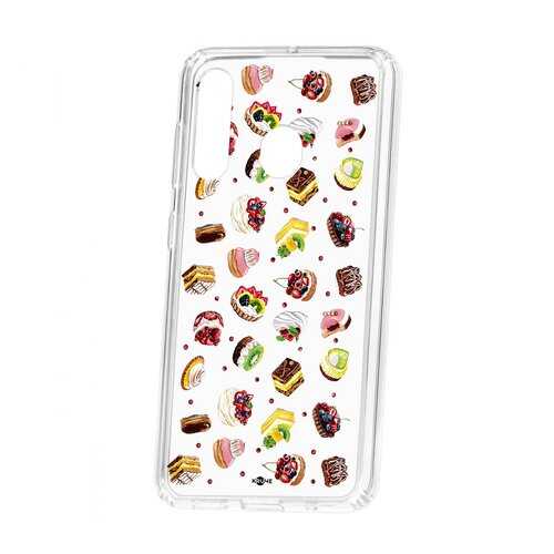 Чехол Kruche Samsung Galaxy A60 2019 Print Cake